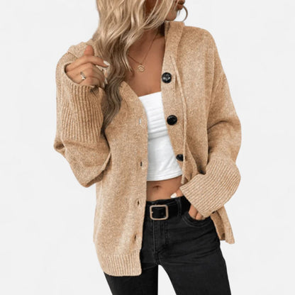 Strickjacke mit Knopfleiste