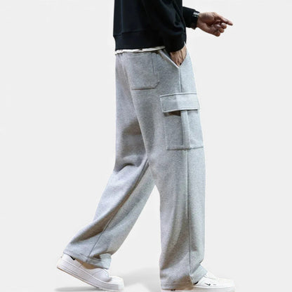 Herrenhose Freizeit Cargo mit weitem Bein