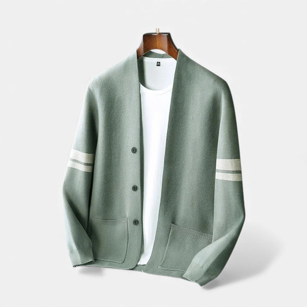 Herren Strickjacke mit Knöpfen