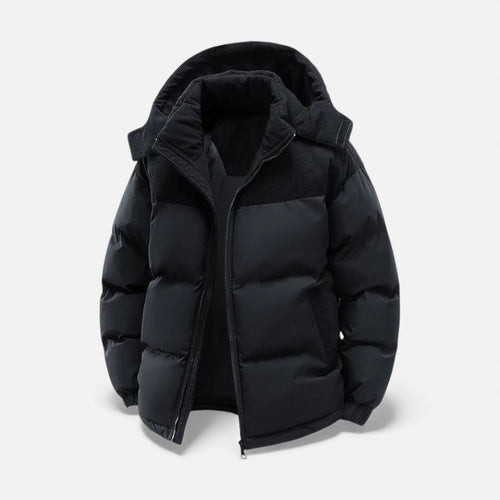 Herren Steppjacke mit Kontrastdetails