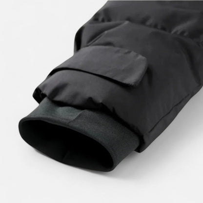 Taillierte Damen Steppjacke mit Kapuze