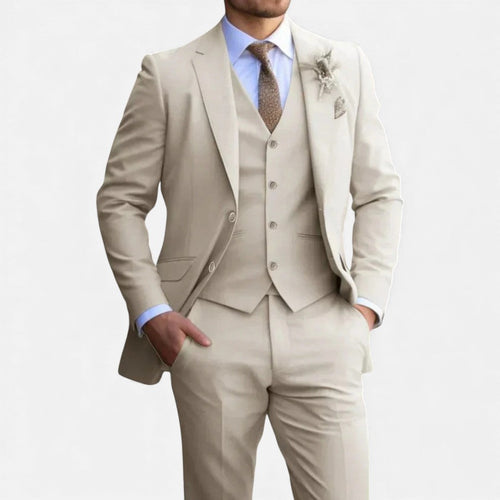 Eleganter Herren Anzug mit Weste