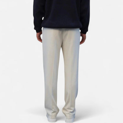 Herren Klassische Anzughose Regular Fit Elegante Stoffhose