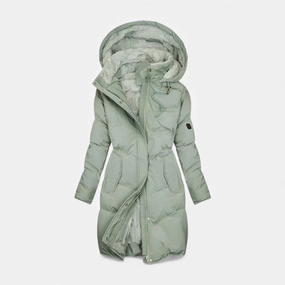 Damen Wintermantel mit warmem Futter