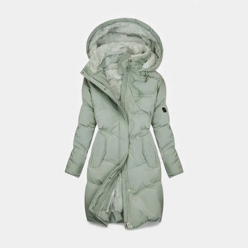 Damen Wintermantel mit warmem Futter