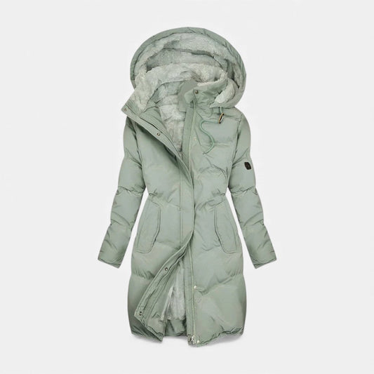 Damen Wintermantel mit warmem Futter