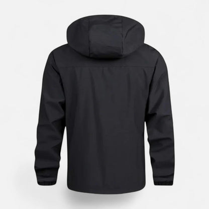 Herren Wasserdichte Windbreaker Jacke mit Kapuze