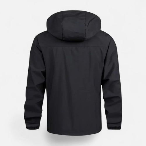 Herren Wasserdichte Windbreaker Jacke mit Kapuze