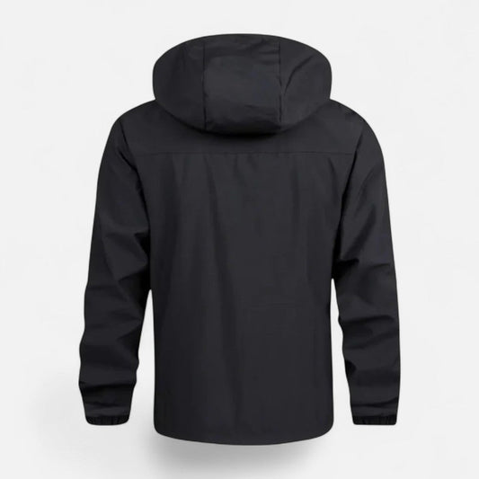Herren Wasserdichte Windbreaker Jacke mit Kapuze