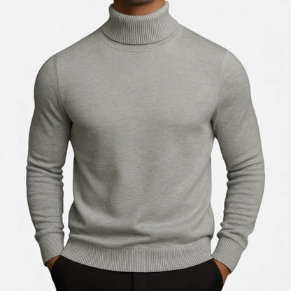 Herren Rollkragenpullover aus Wolle