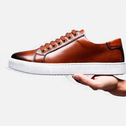 Herren Ledersneaker