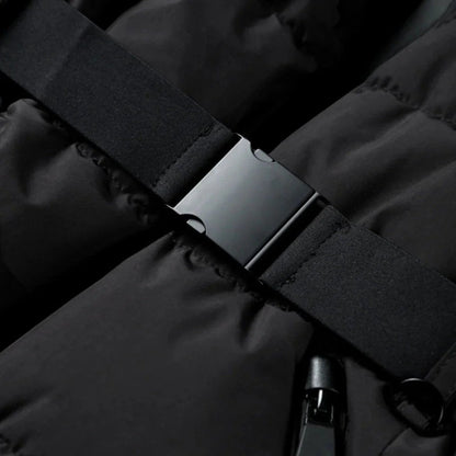 Taillierte Damen Steppjacke mit Kapuze