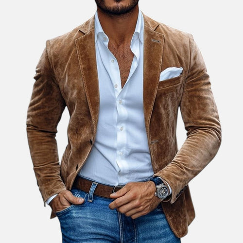 Herren Cordblazer mit modernem Schnitt