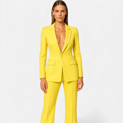 Eleganter Damen Hosenanzug mit Blazer