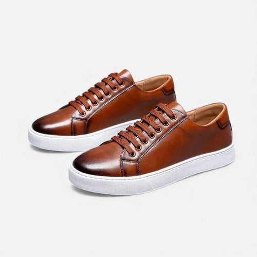 Herren Ledersneaker